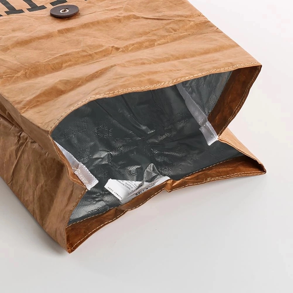 Reusable Waterproof Insulated Cooler Freezable Lunch Bag 10