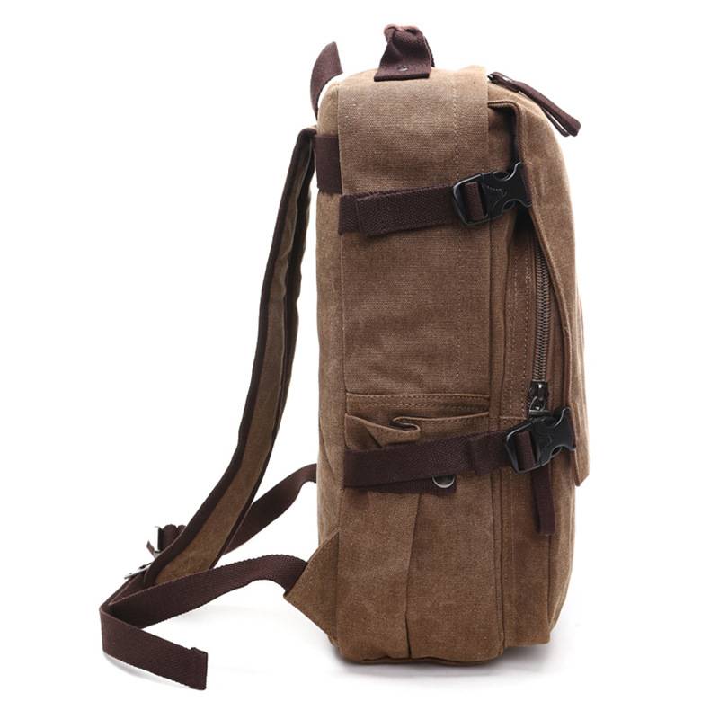 Vintage Canvas Backpack for Men Women 8