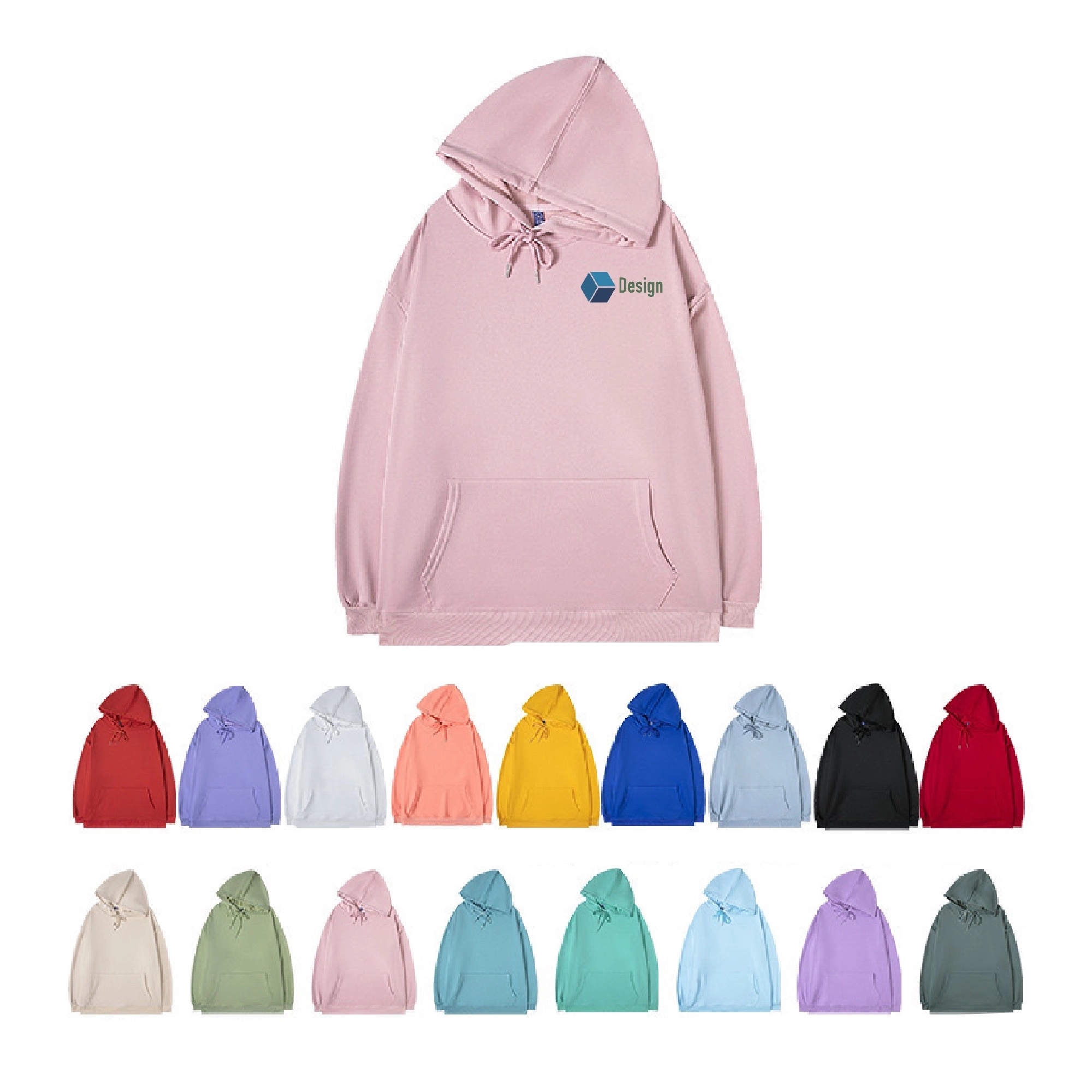 Unisex Pullover Hoodie MOQ 1PCS