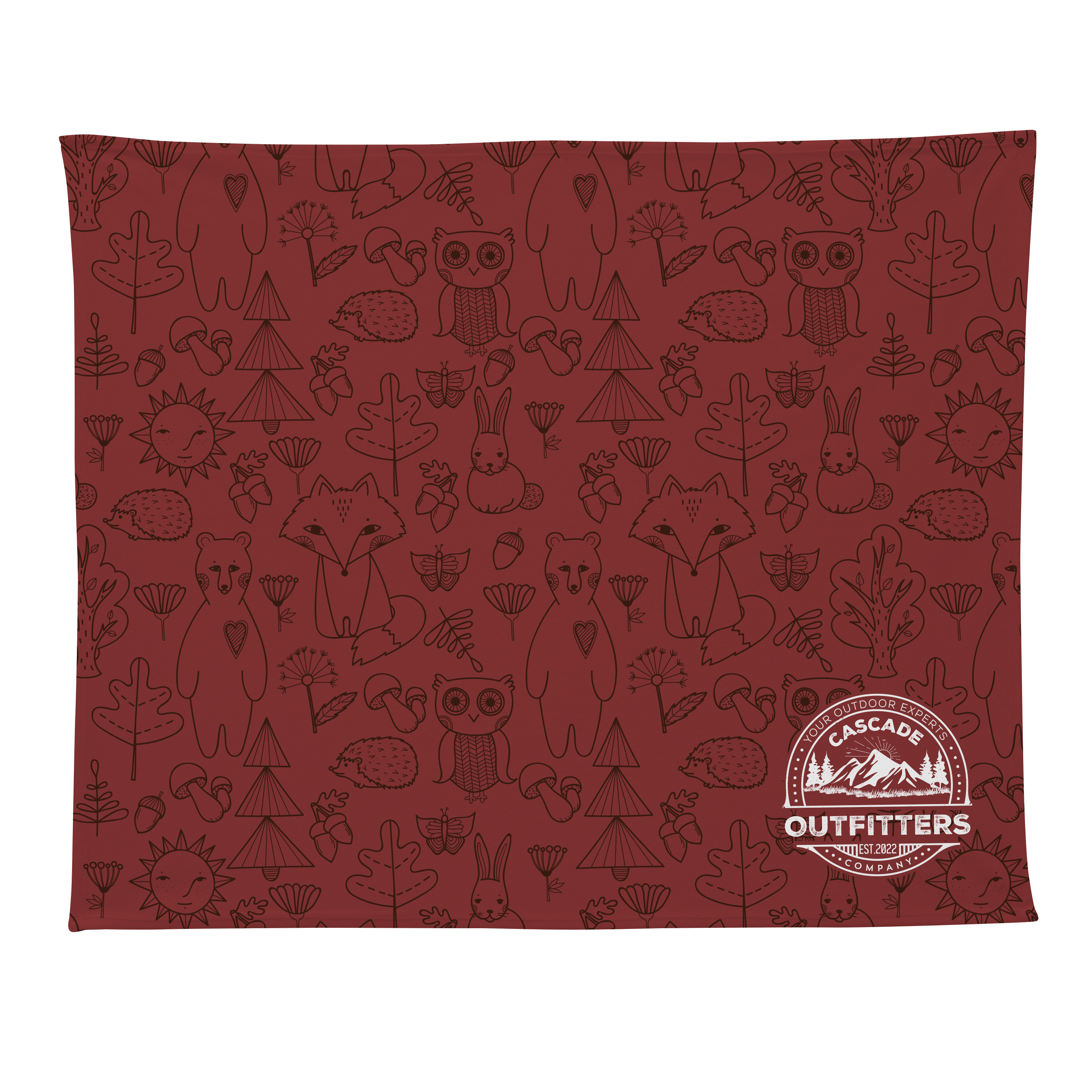 30" x 40" Fleece Blanket Dye Sub 3