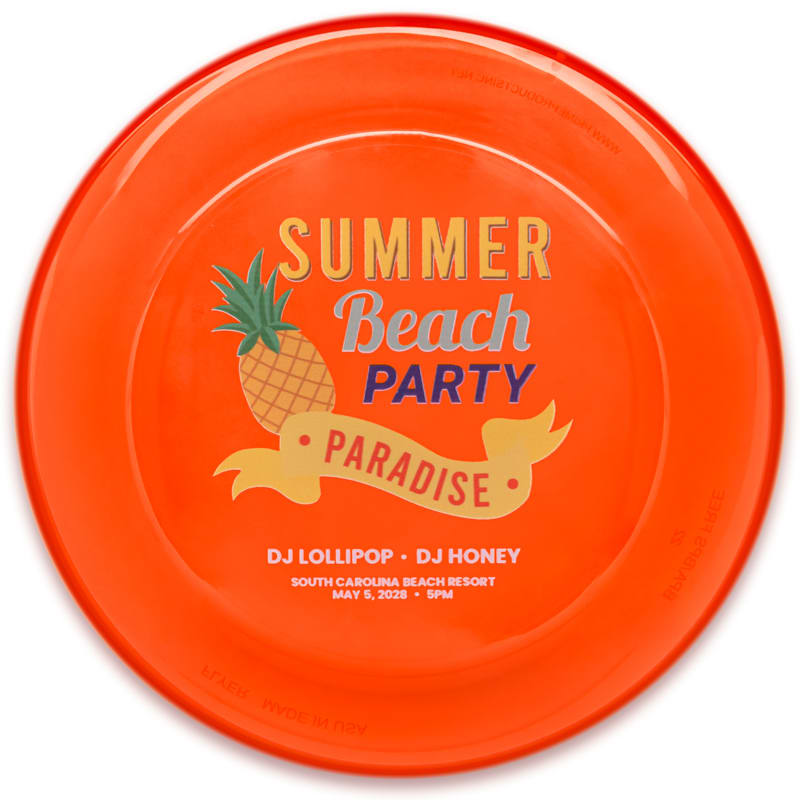 9.25" Full Color Flying Discs 9