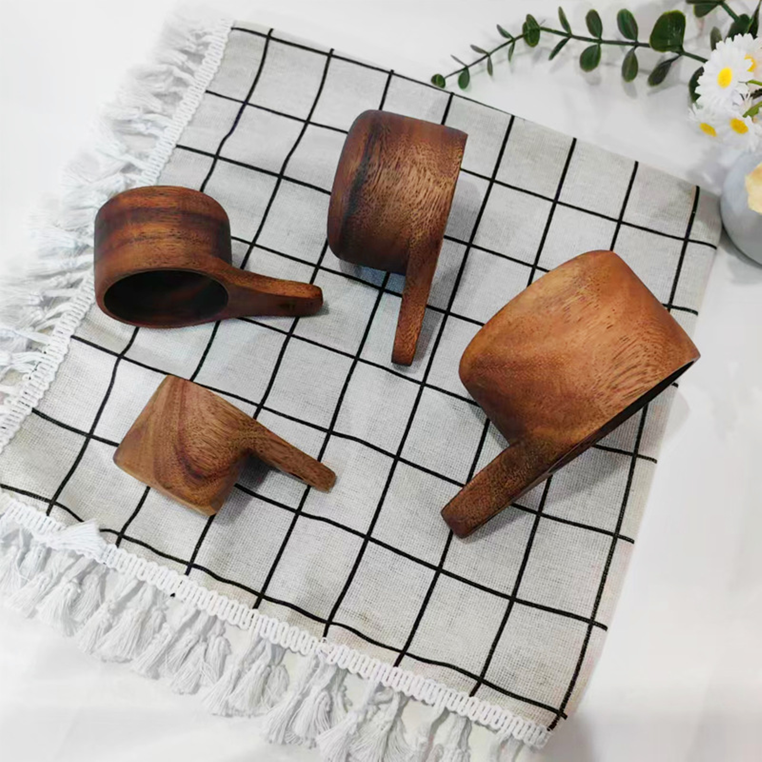 Eco-Friendly Wooden Measuring Spoon Set – Precise & Stylish 1