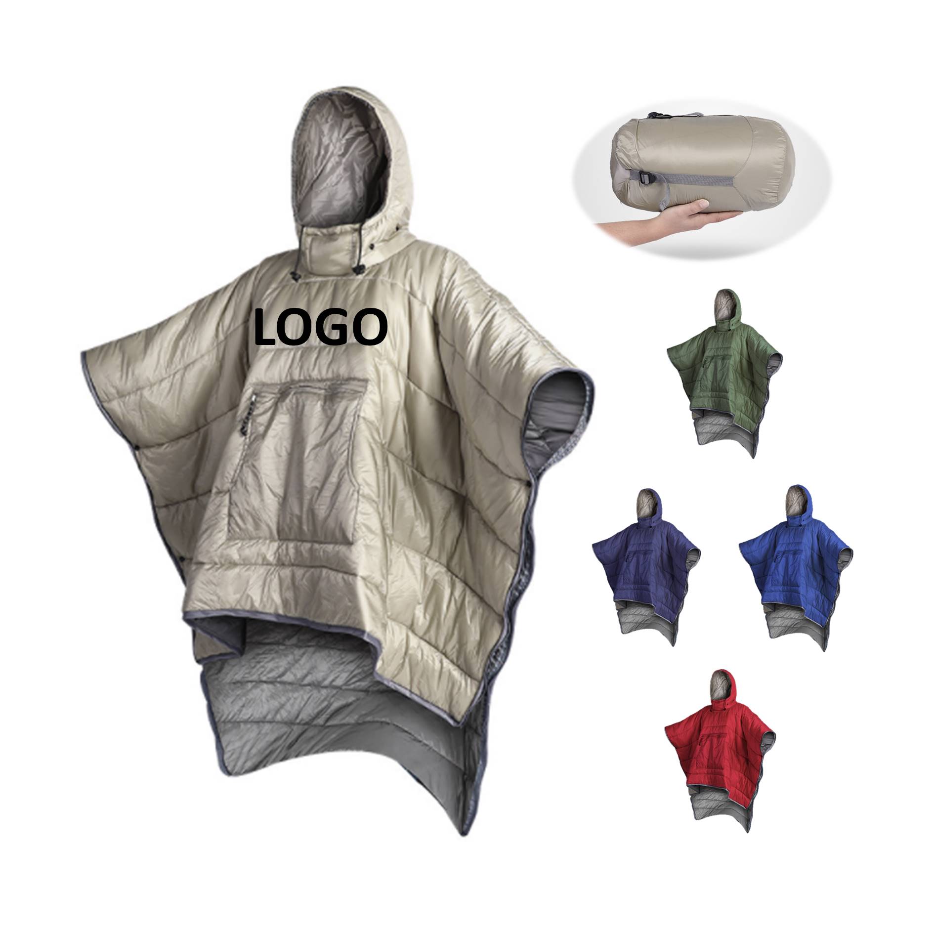 Outdoor Camping Cloak Sleeping Bag 4