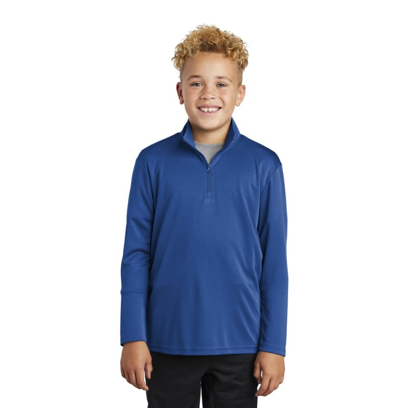 Sport-Tek Youth PosiCharge Competitor 1/4-Zip Pullover. 10