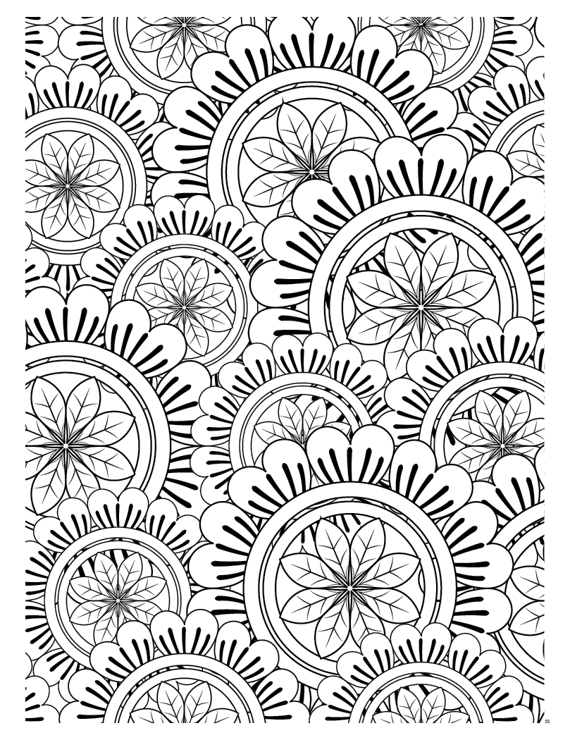 Good Value™ Adult Coloring Book Planner 30