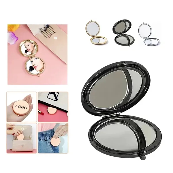 Double-Sided Round Pocket Mirror 4