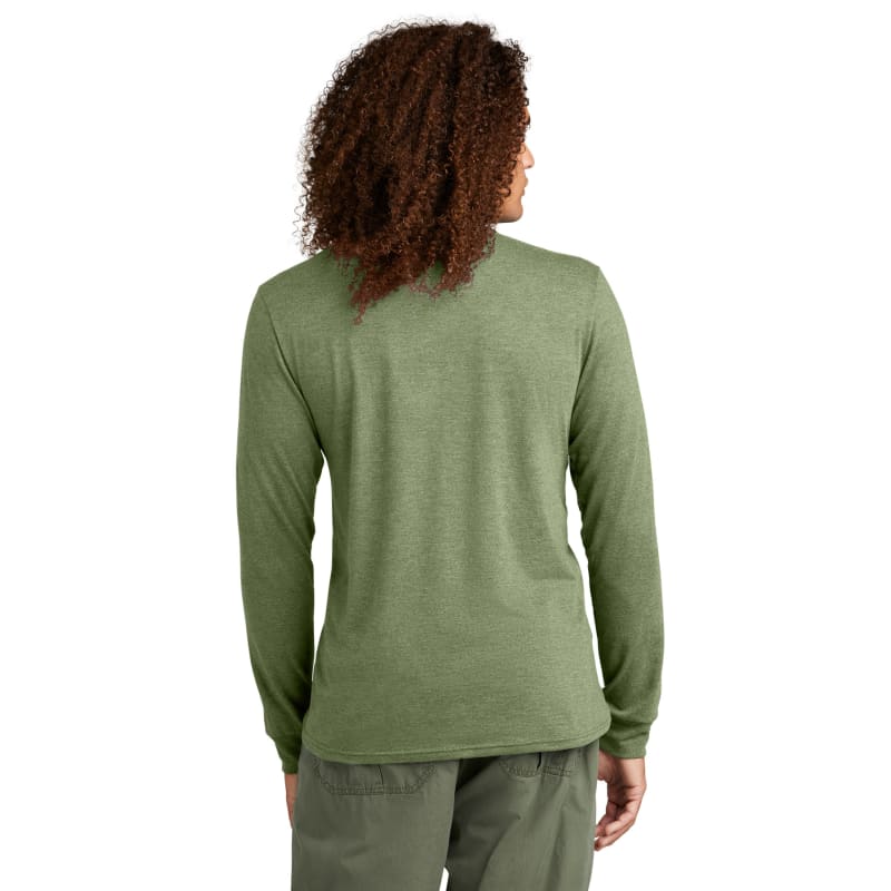 District Perfect Tri Long Sleeve Henley 7