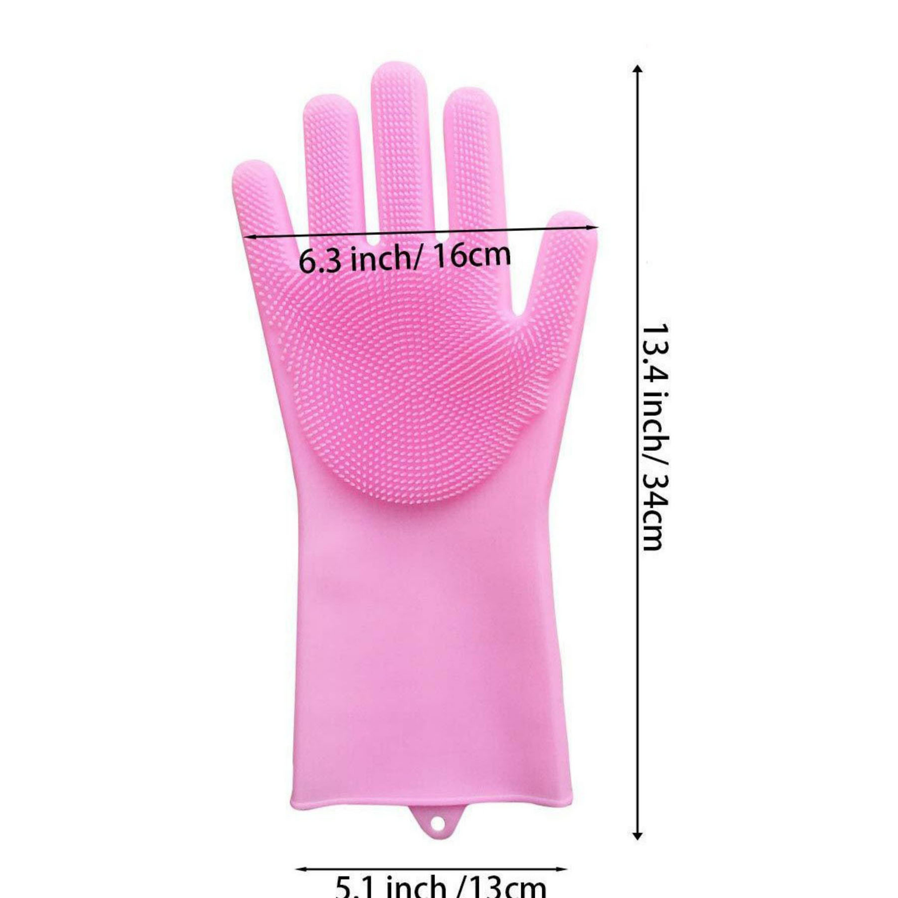 High Density Heat Resistant Silicone Pet Gloves 4