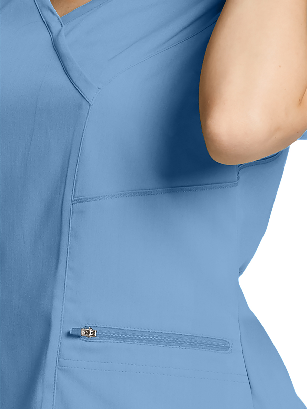 Grey's Anatomy Spandex Stretch - Women's Three-Pocket V-Neck Kim Scrub Top 16