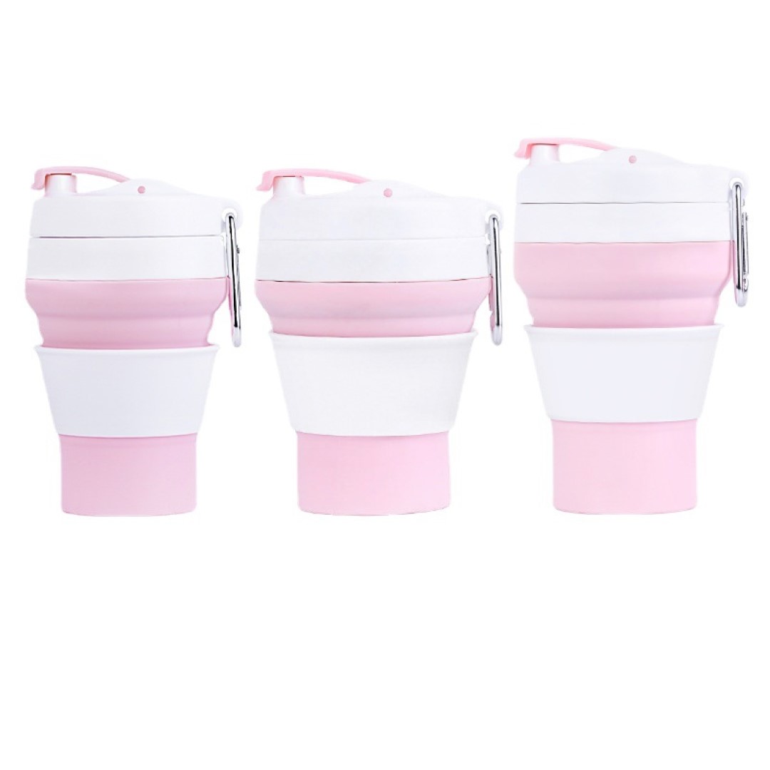 Collapsible cups with buckles 7