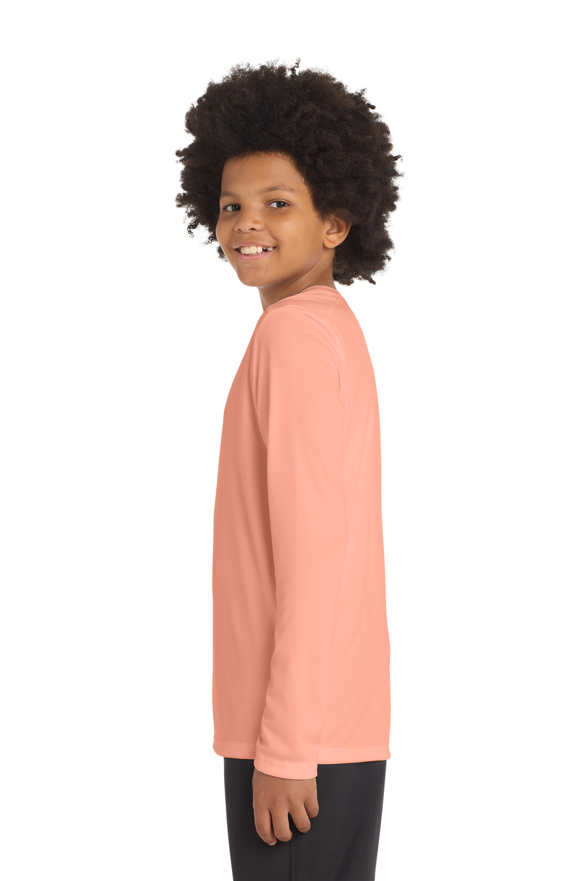 Sport-Tek Youth Posi-UV Pro Long Sleeve Tee. YST420LS 77