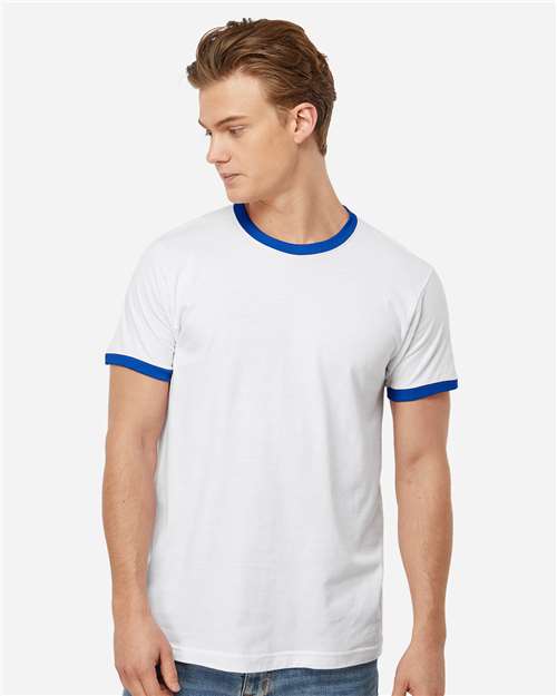 Unisex Fine Jersey Ringer T-Shirt - 246 99