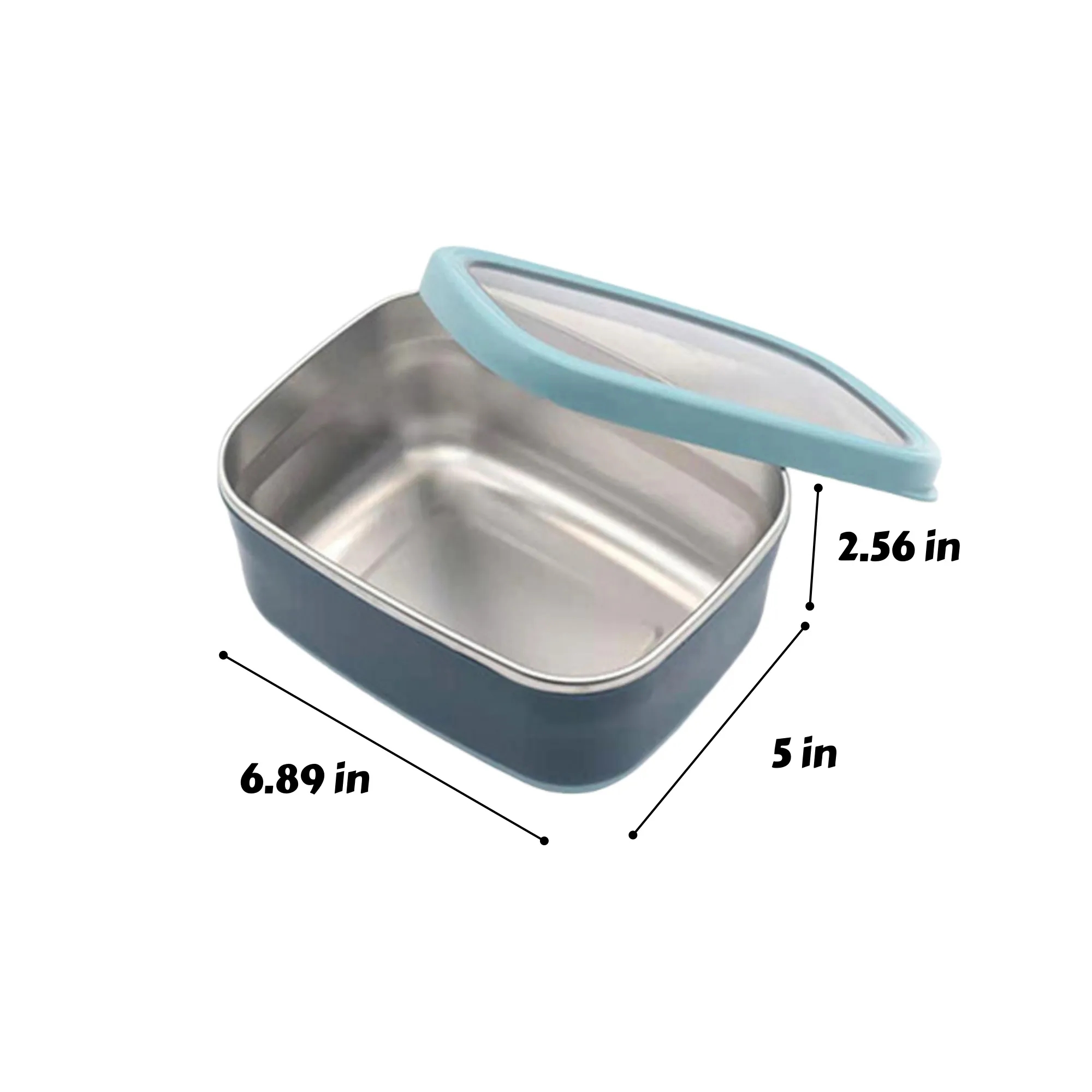 27oz Stainless Steel Food Container Airtight 2