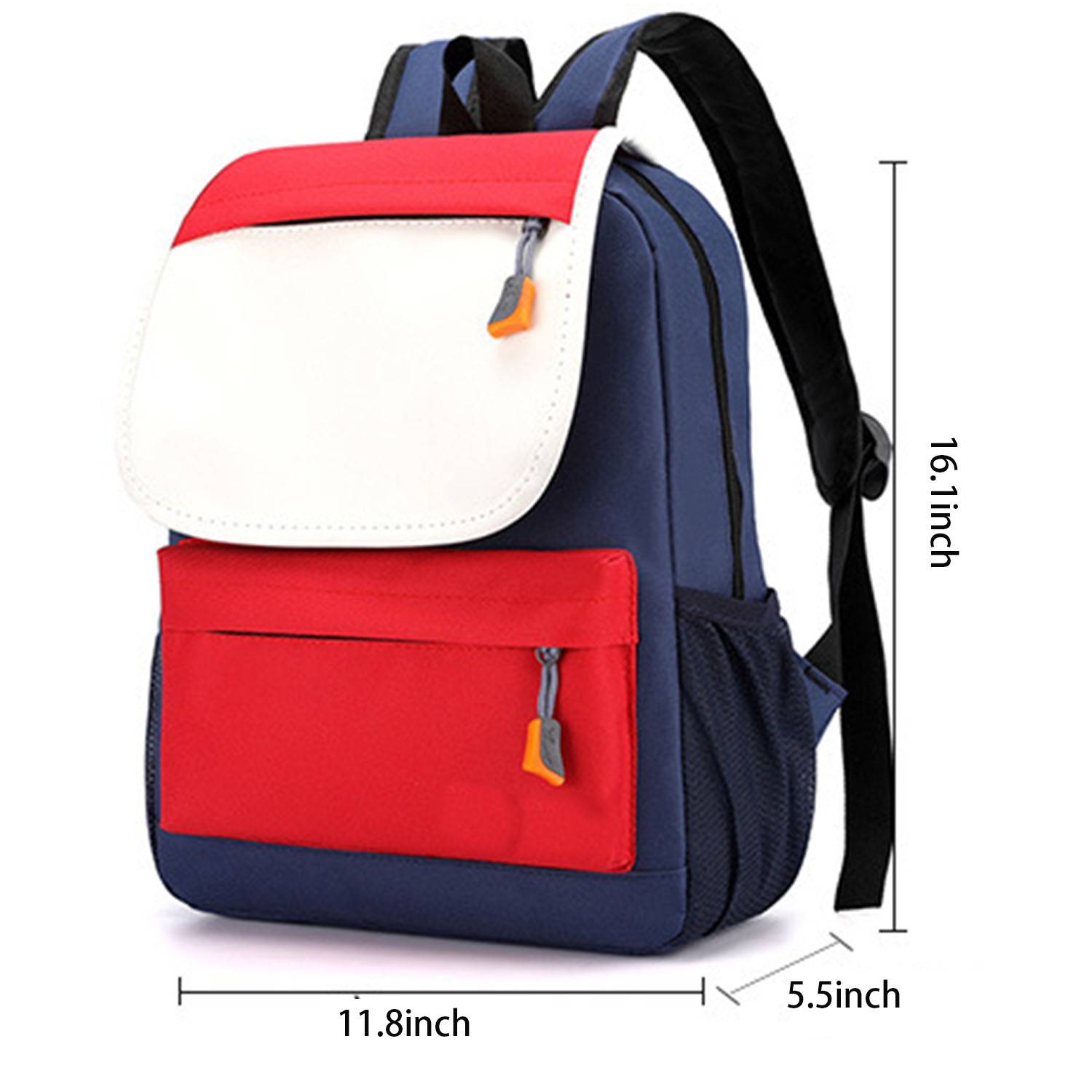 Nylon cute multicolored school bag for children 2