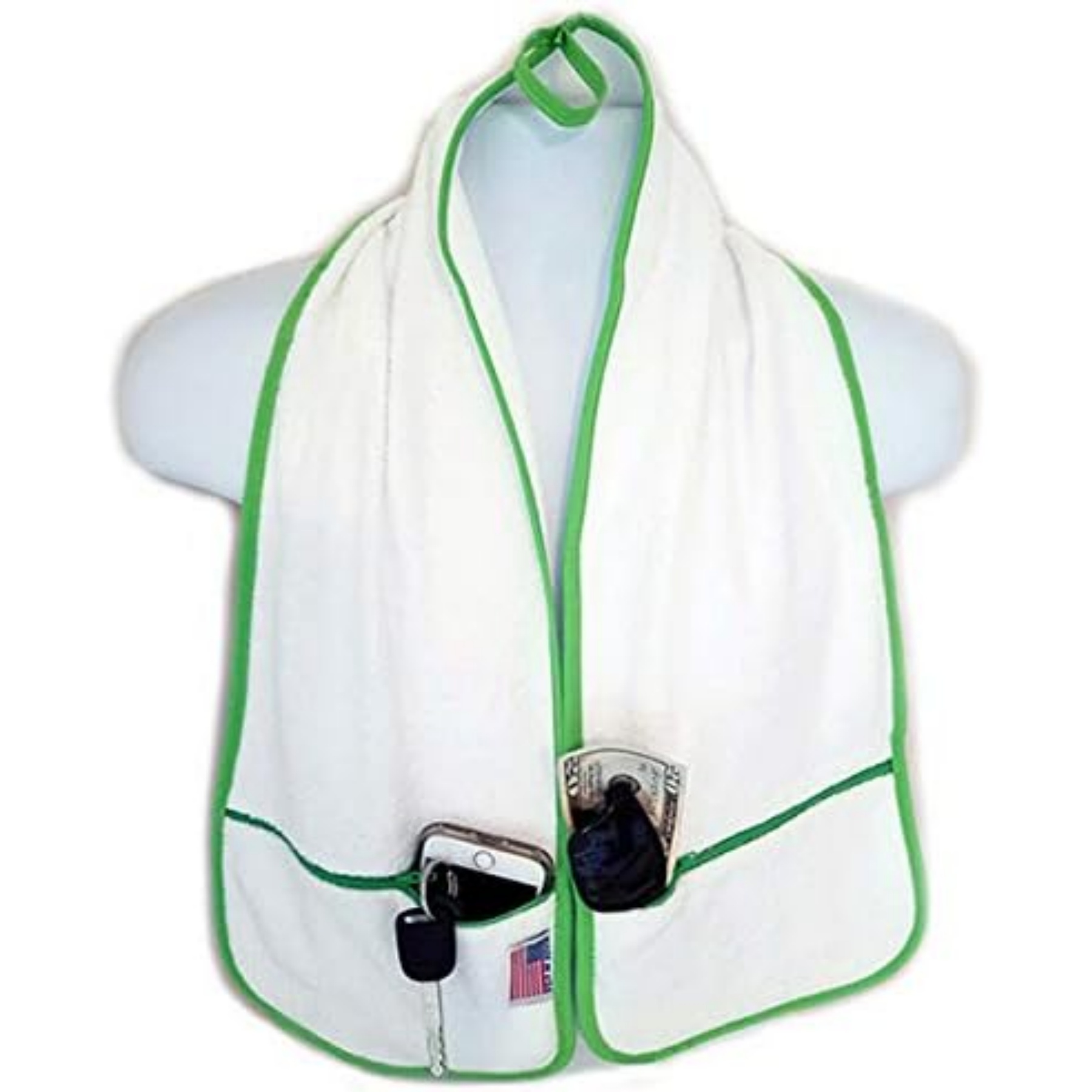 Zipper Pockets Hold Sports Towel 4