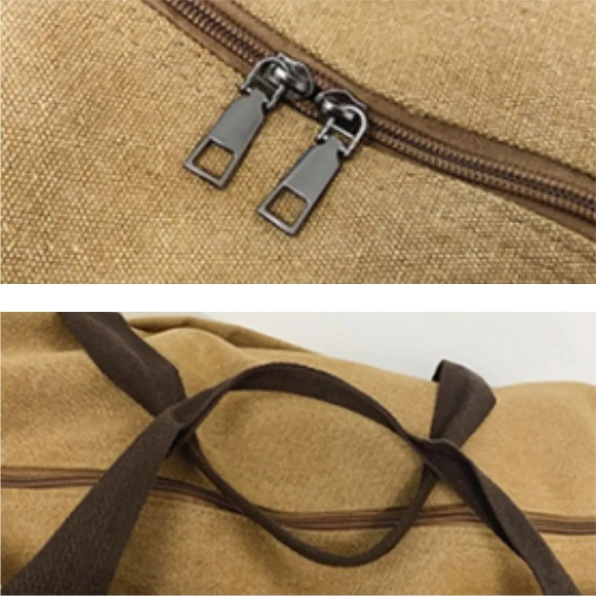 Wear-Resistant Canvas Travel Duffel Bag 2