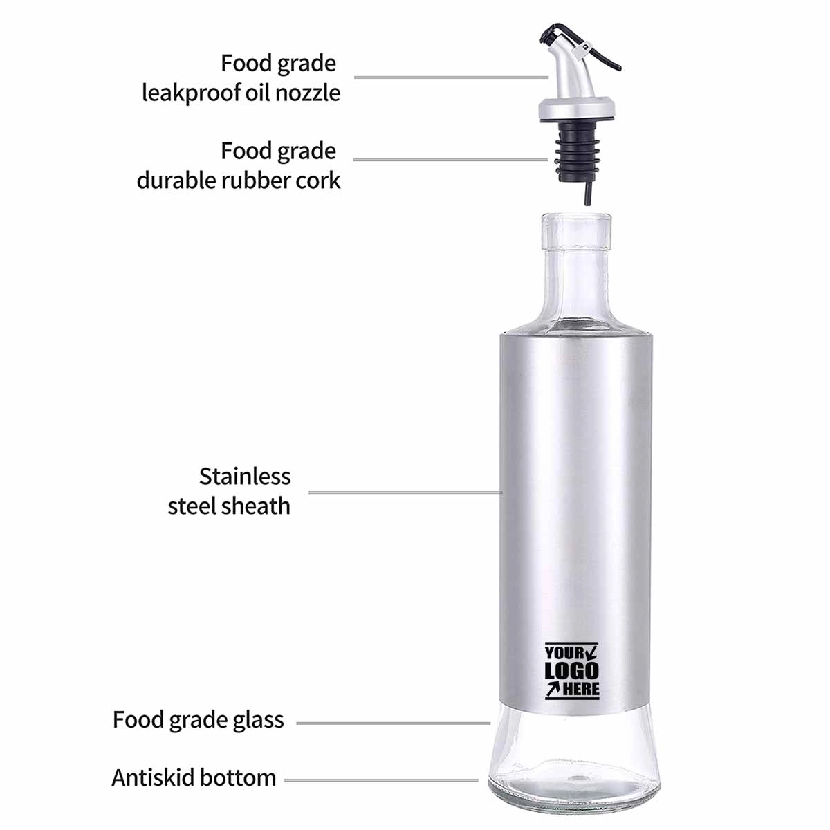 17 Oz Olive Oil Dispenser Bottle 6