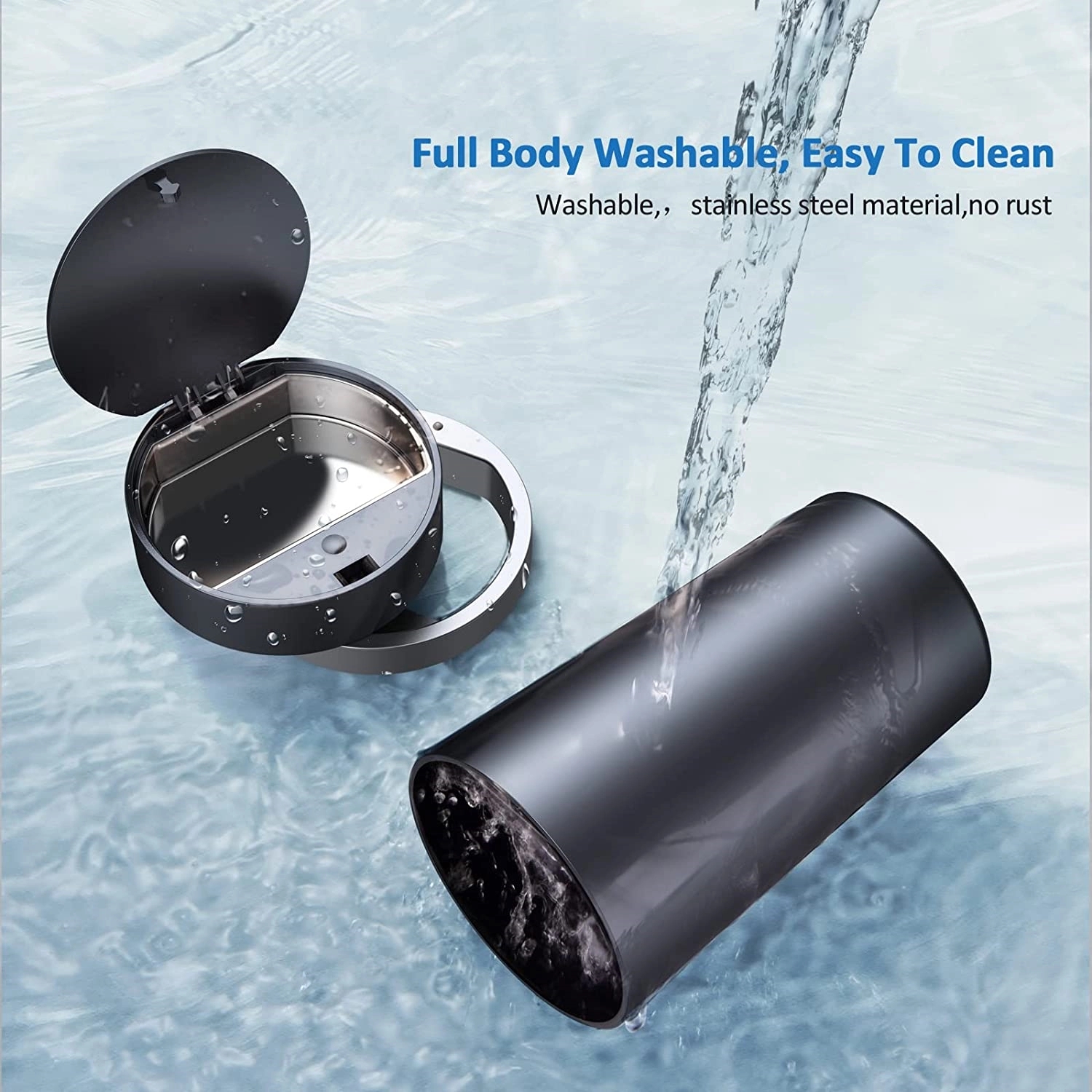 2 In 1 Car Ashtray Cup Holder Trash Can With Bags 1