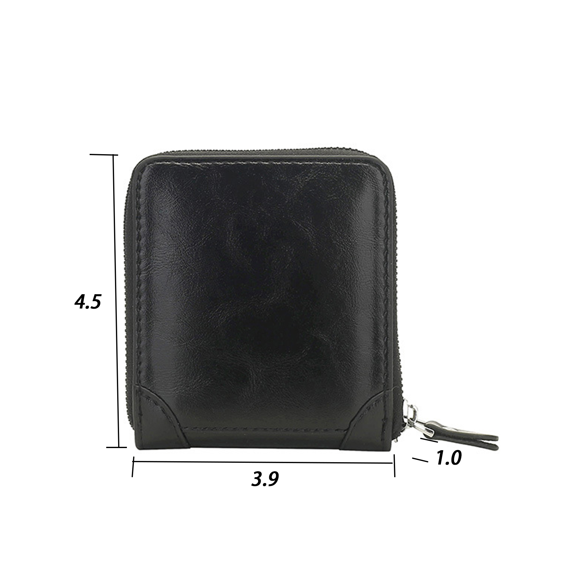 pu Fold Zipper Wallet 7
