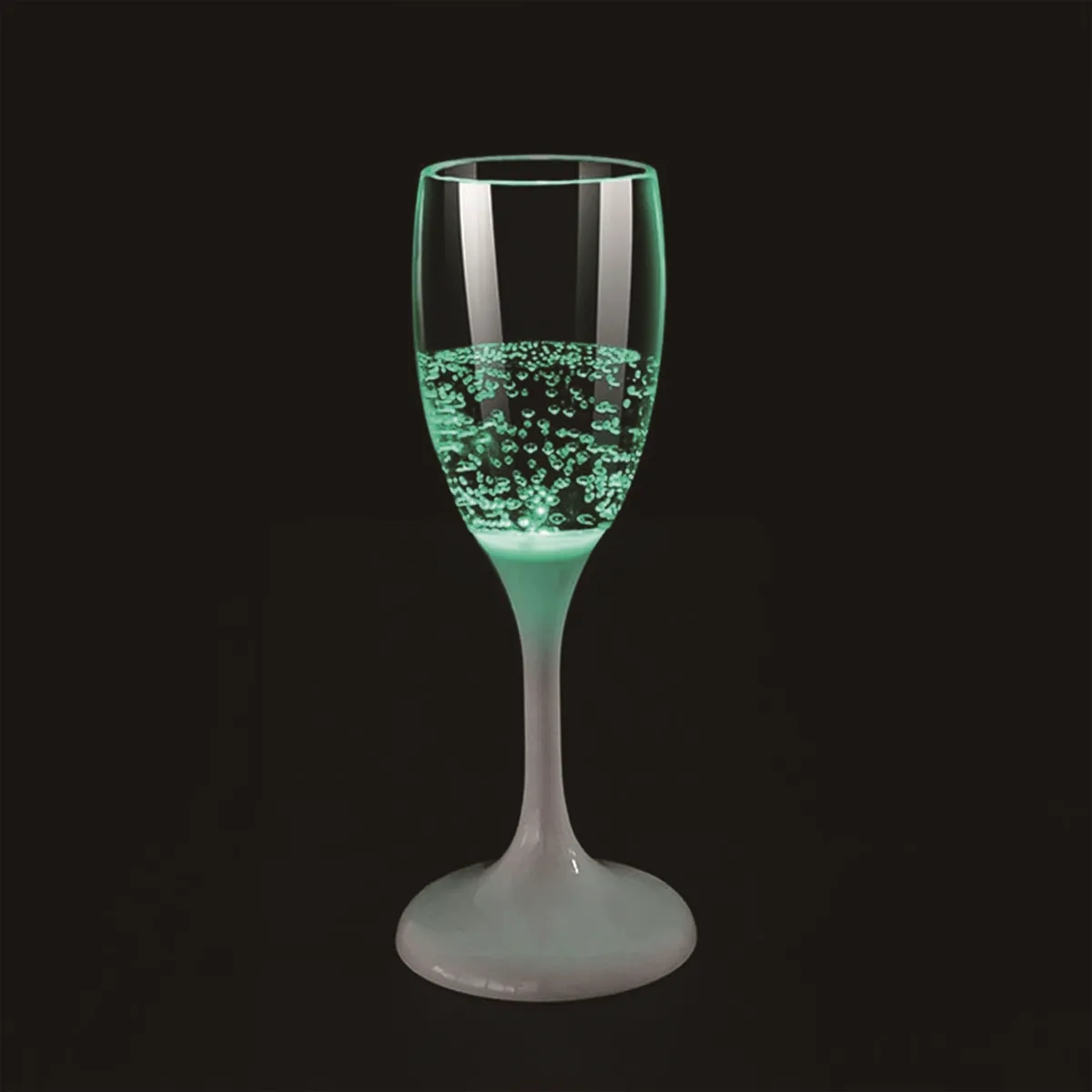 LED Light Up Colorful Party Cup Wine Champagne Flutes 3