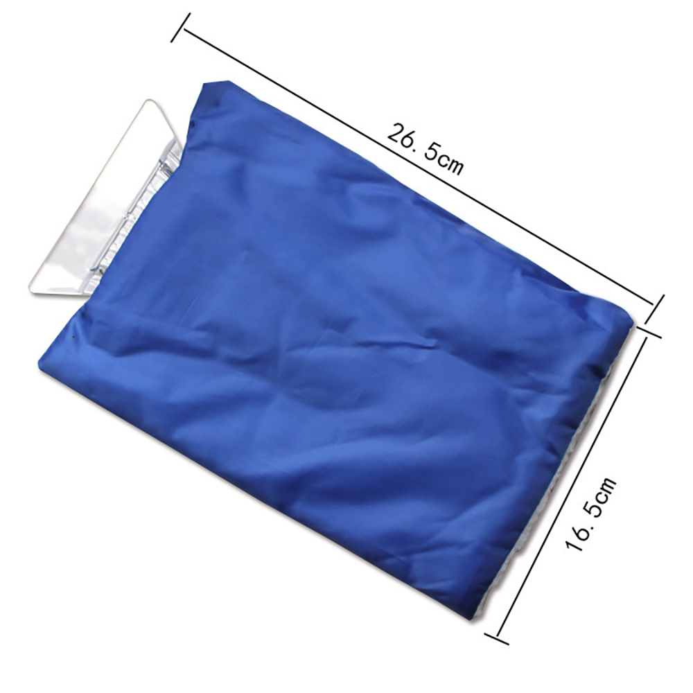 Portable Snow Shovel Ice Scraper With Mitt Glove 3