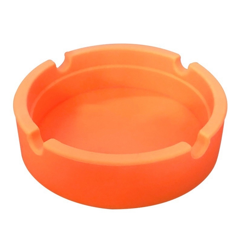 Custom Logo Round Silicone Ashtray 3