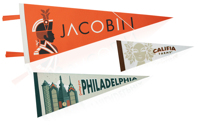 Medium Full-Color Pennants