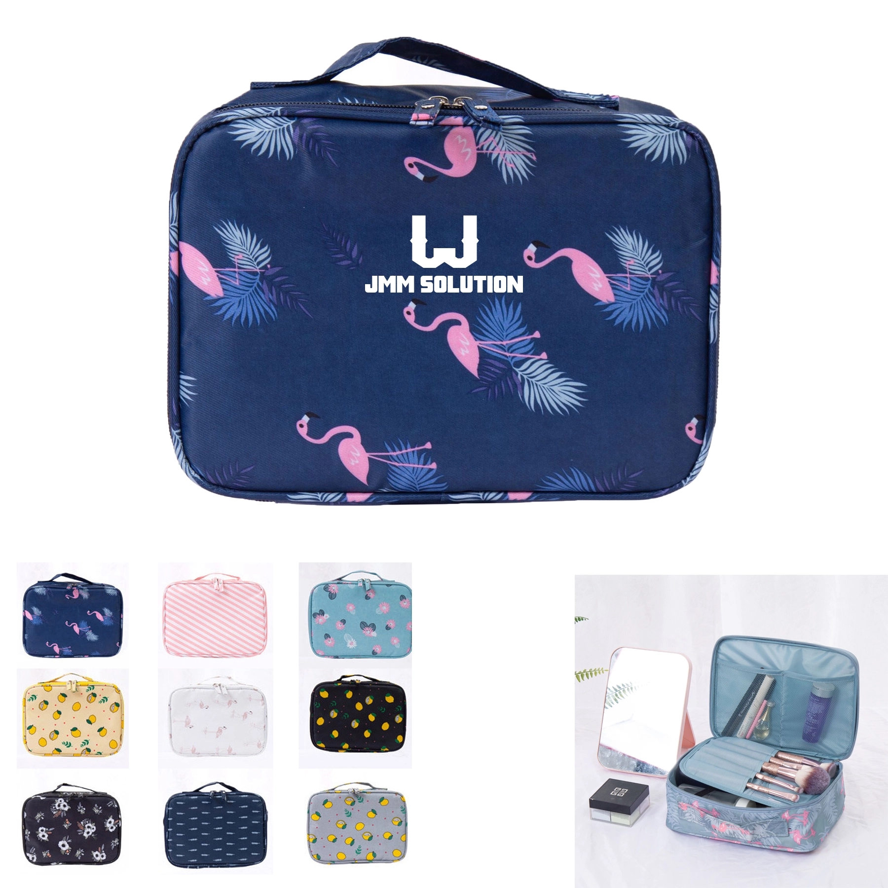 Large Cosmetic Bag Makeup Organizer 2