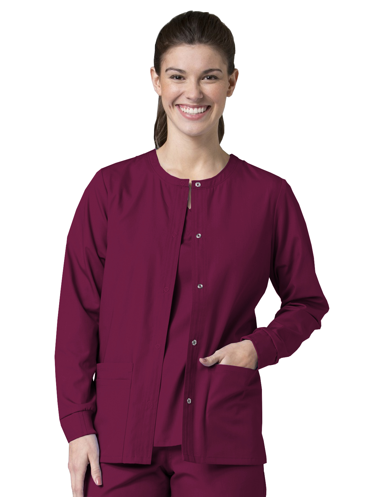 Maevn - Red Panda - Women's Four-Pocket Warm-Up Jacket 6