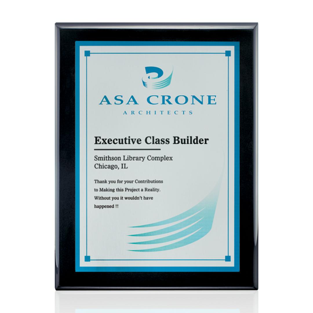 Oakleigh/AstroSub Plaque - Black/Silver 2