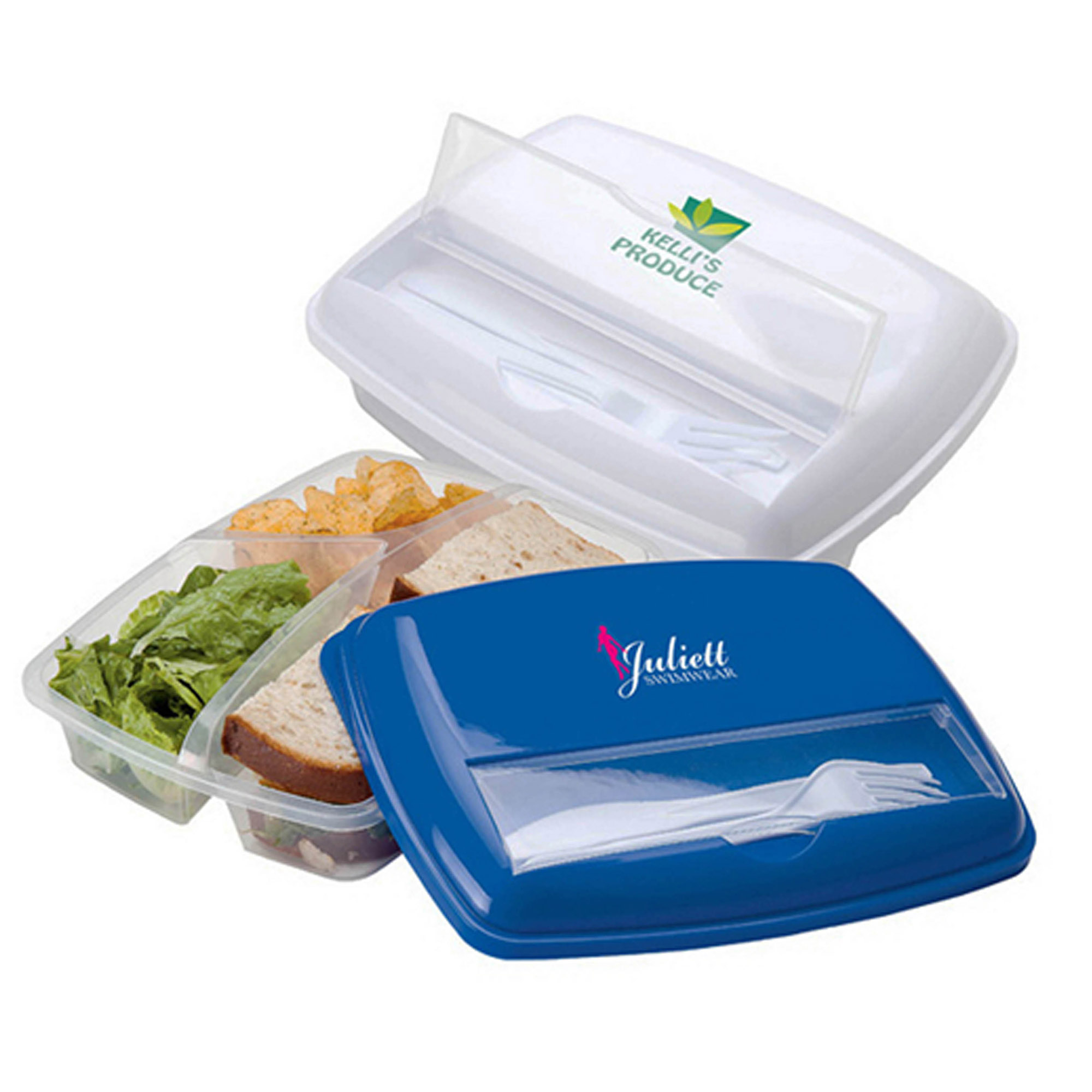 3 Section Lunch Box 2