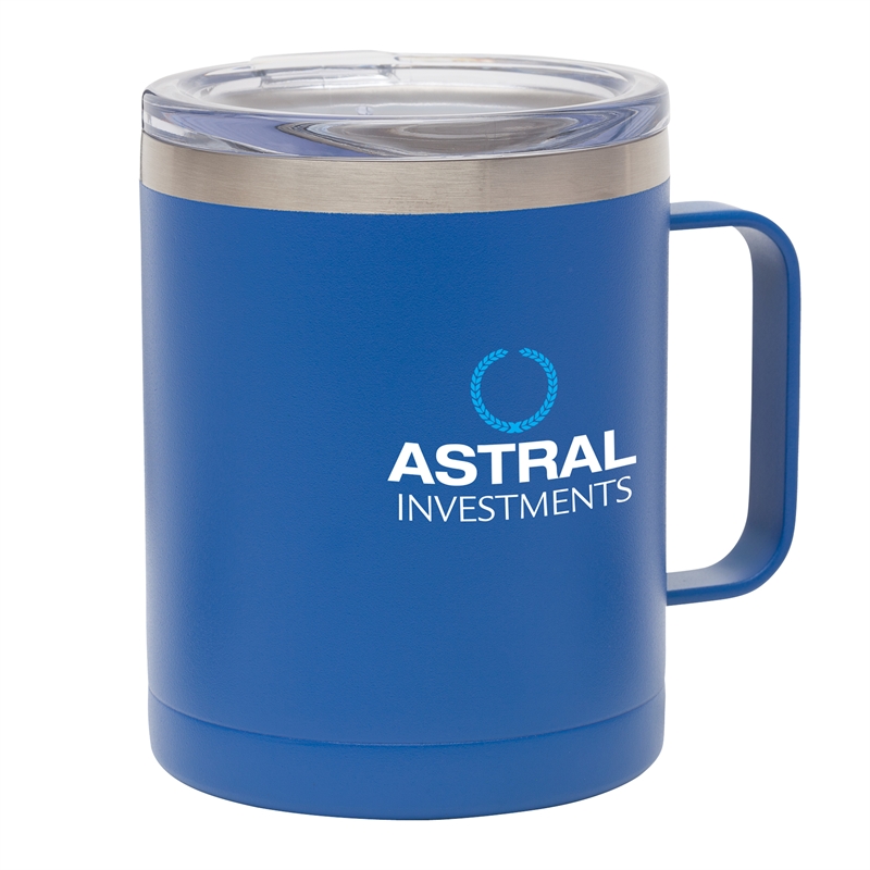 Camper 14 oz. Double Wall, Vacuum Mug w/ Copper Lining 10