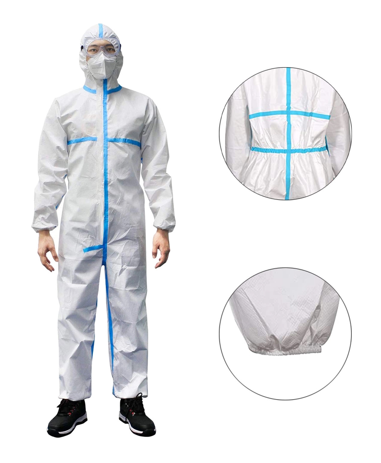 Disposable Protective Coverall Suit 2