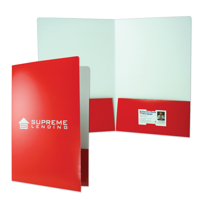 Legal Size Presentation Folders Printed Full Color 9