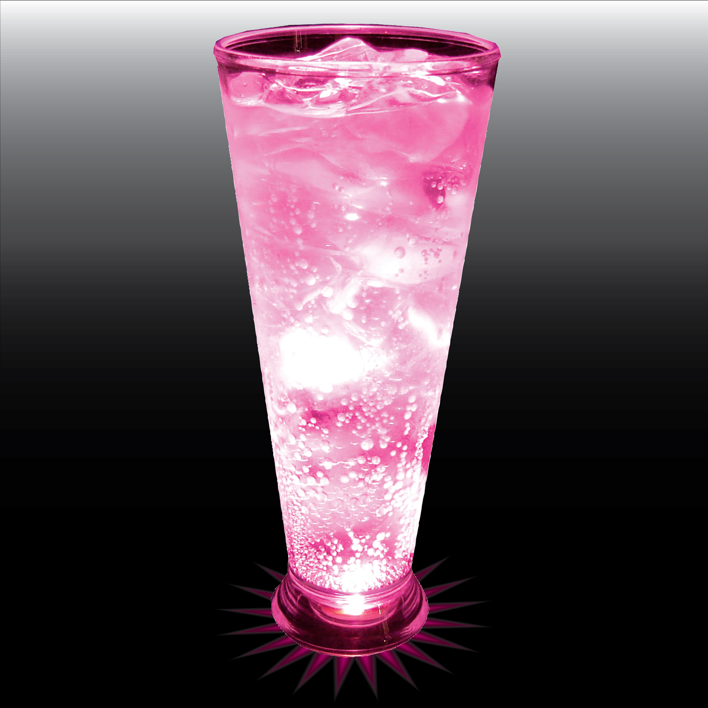 16oz Light Up Tall Flared Plastic Pilsner Cup 7