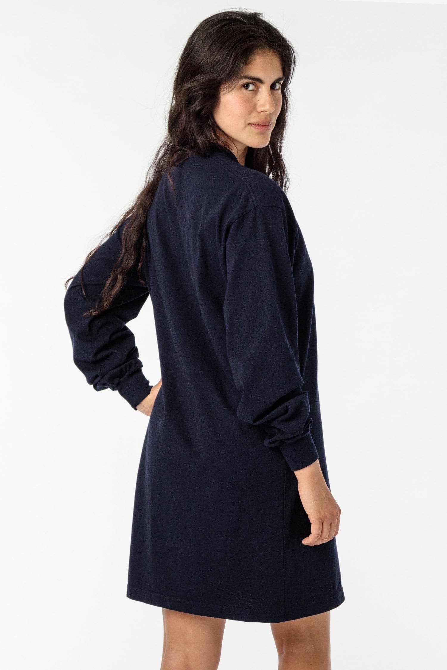 18/1 L/S MOCK NECK DRESS 15