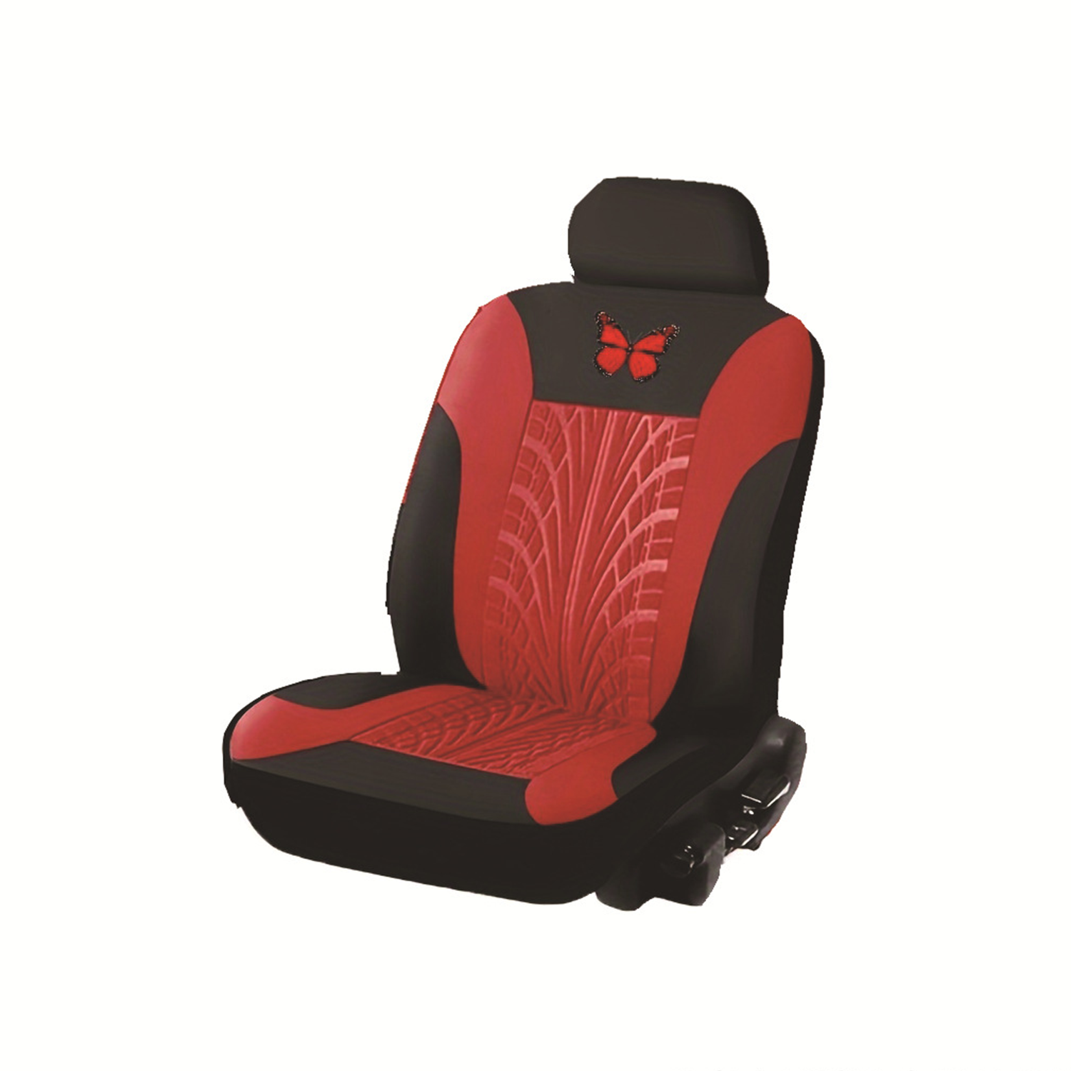 Full Set Fashion Butterfly Cloth Cushion Mat Car Seat Cover 18
