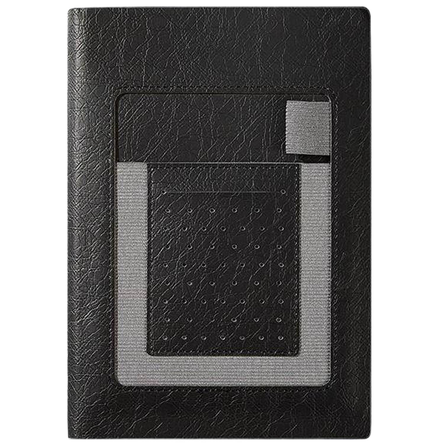 A5 PU Leather Business Notebook w/ Pocket 11