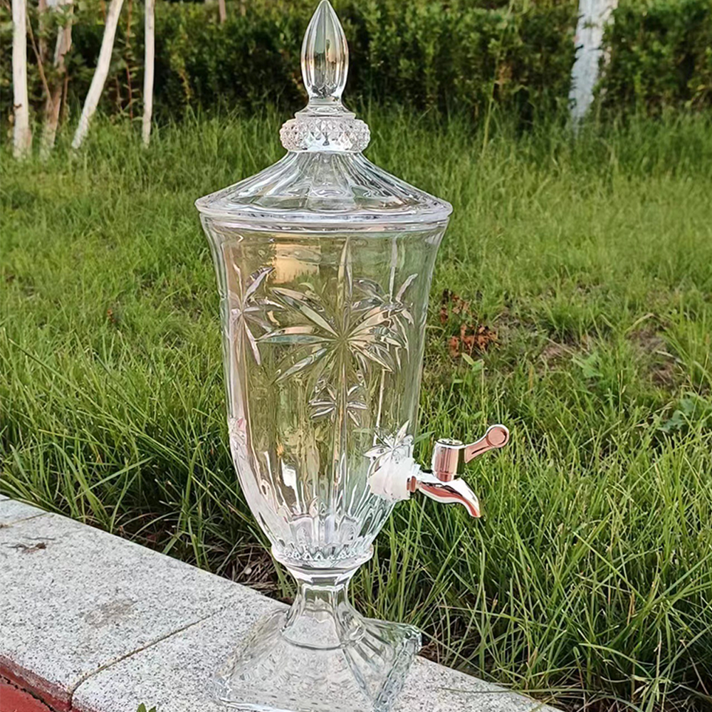 Glass Fruit Juice Pot Lid 1