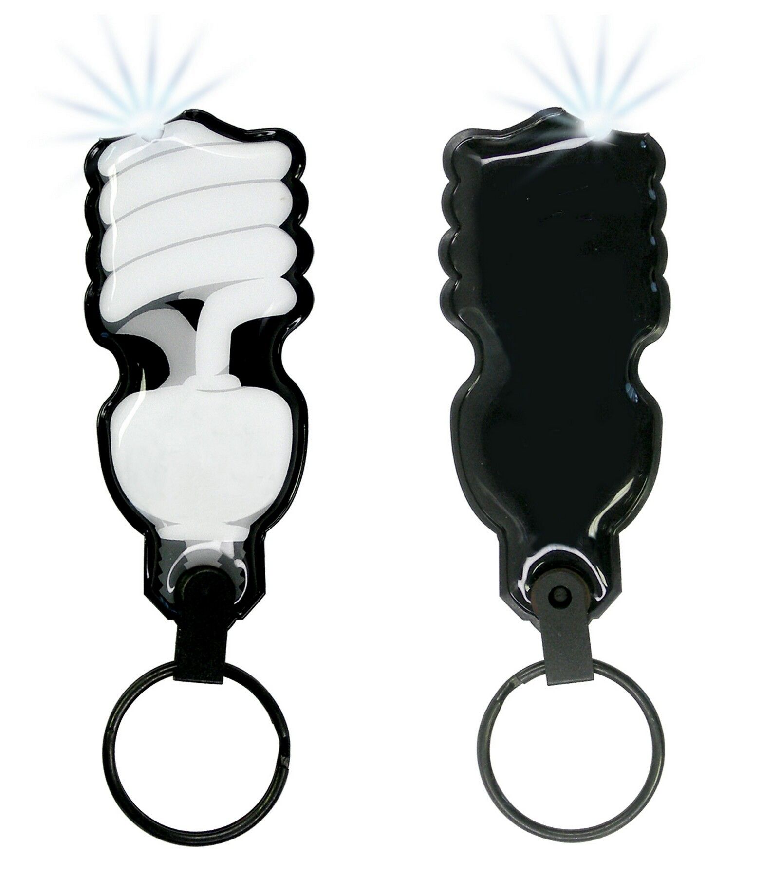 ShapeLights™ Color-A-Shape Key Ring Flashlight (Energy Saver Light Bulb)