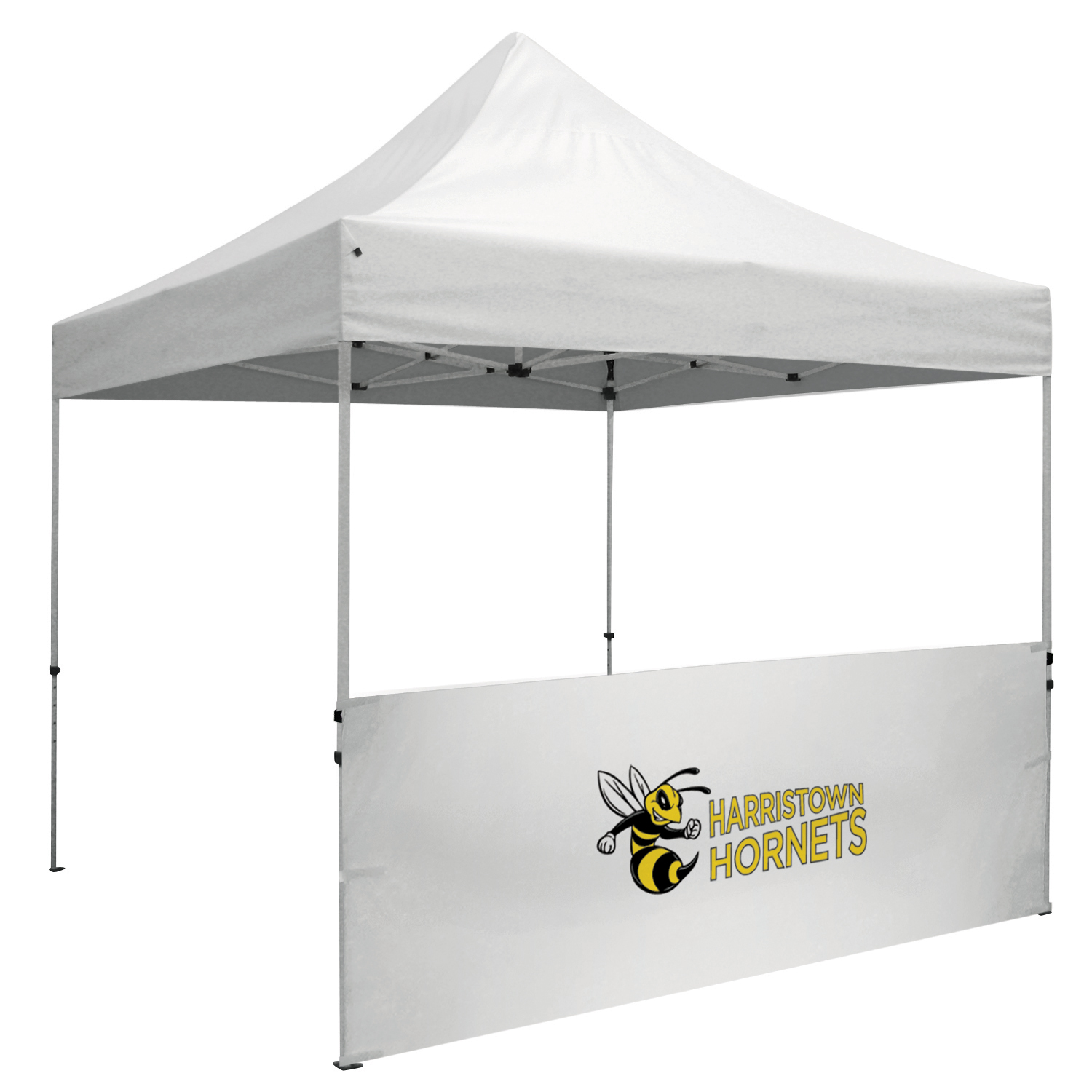 10' Standard Tent Half Wall Kit (Full-Color Imprint) 5