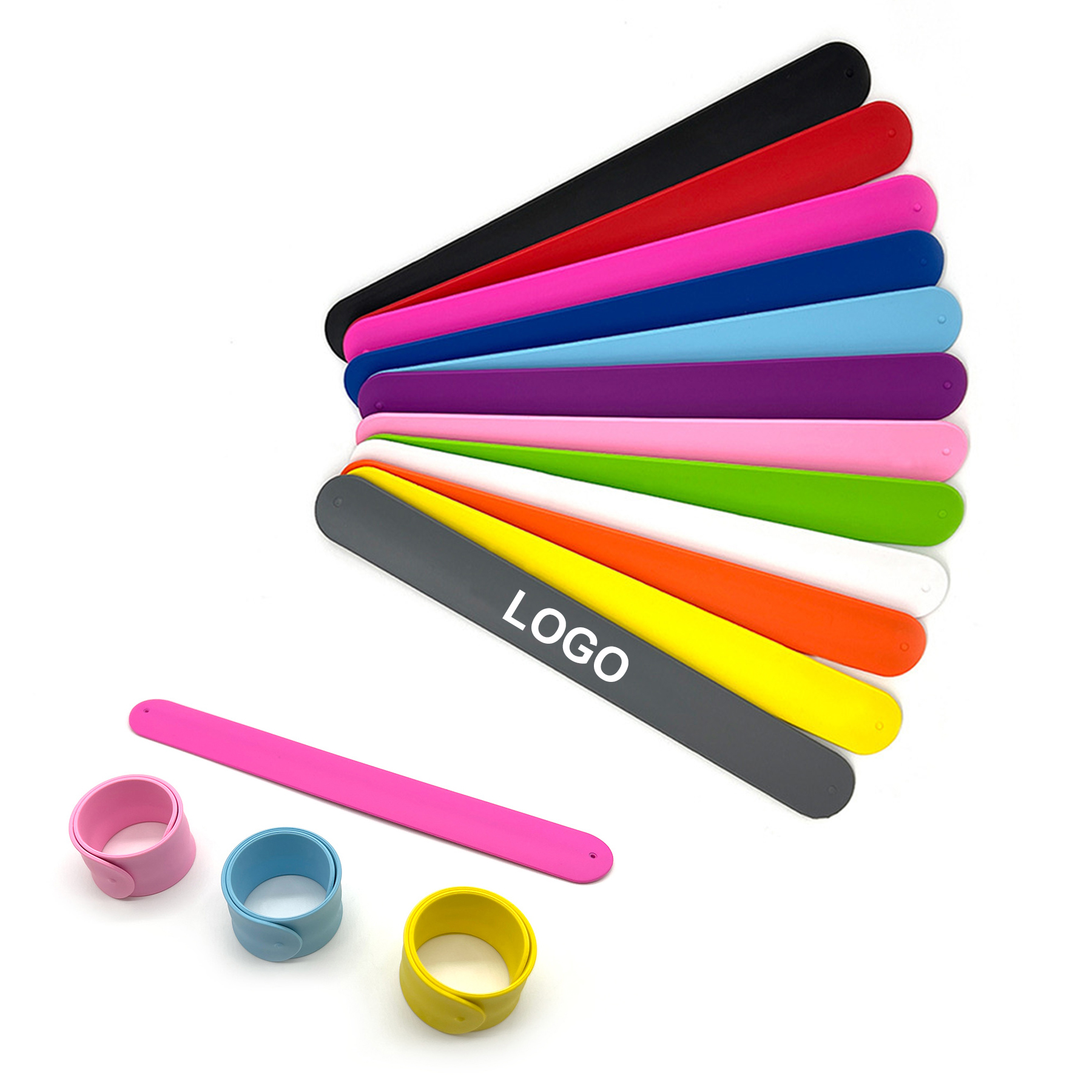 Silicone Slap Bracelets 2