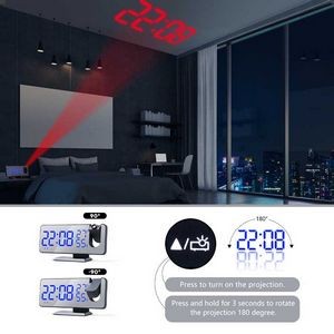 Projection Digital Alarm Clock For Bedroom 3