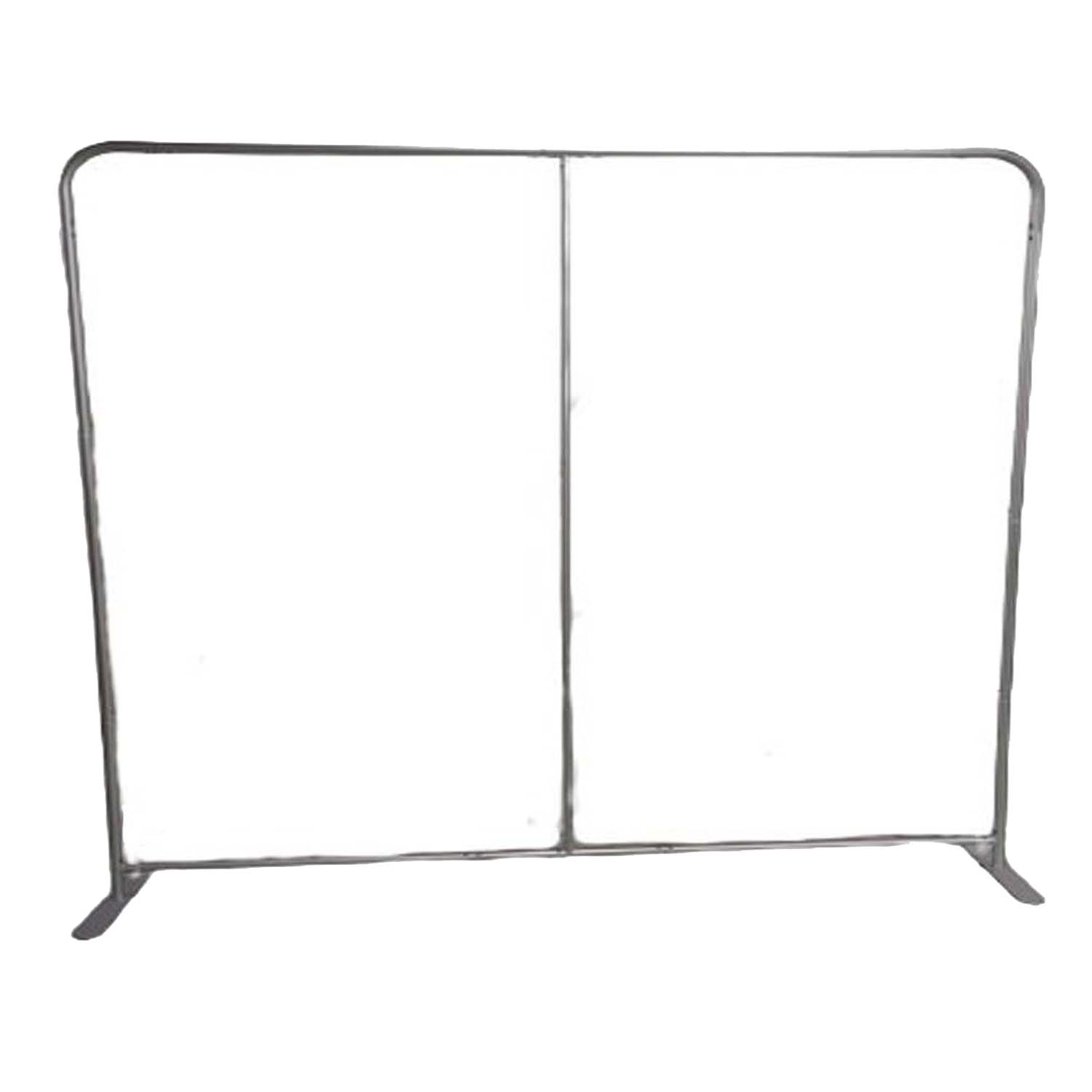 Tradeshow Booth Package Supreme, 10' EuroFit Tension Fabric Wall Display and PREMIUM 8' Tablecloth 16