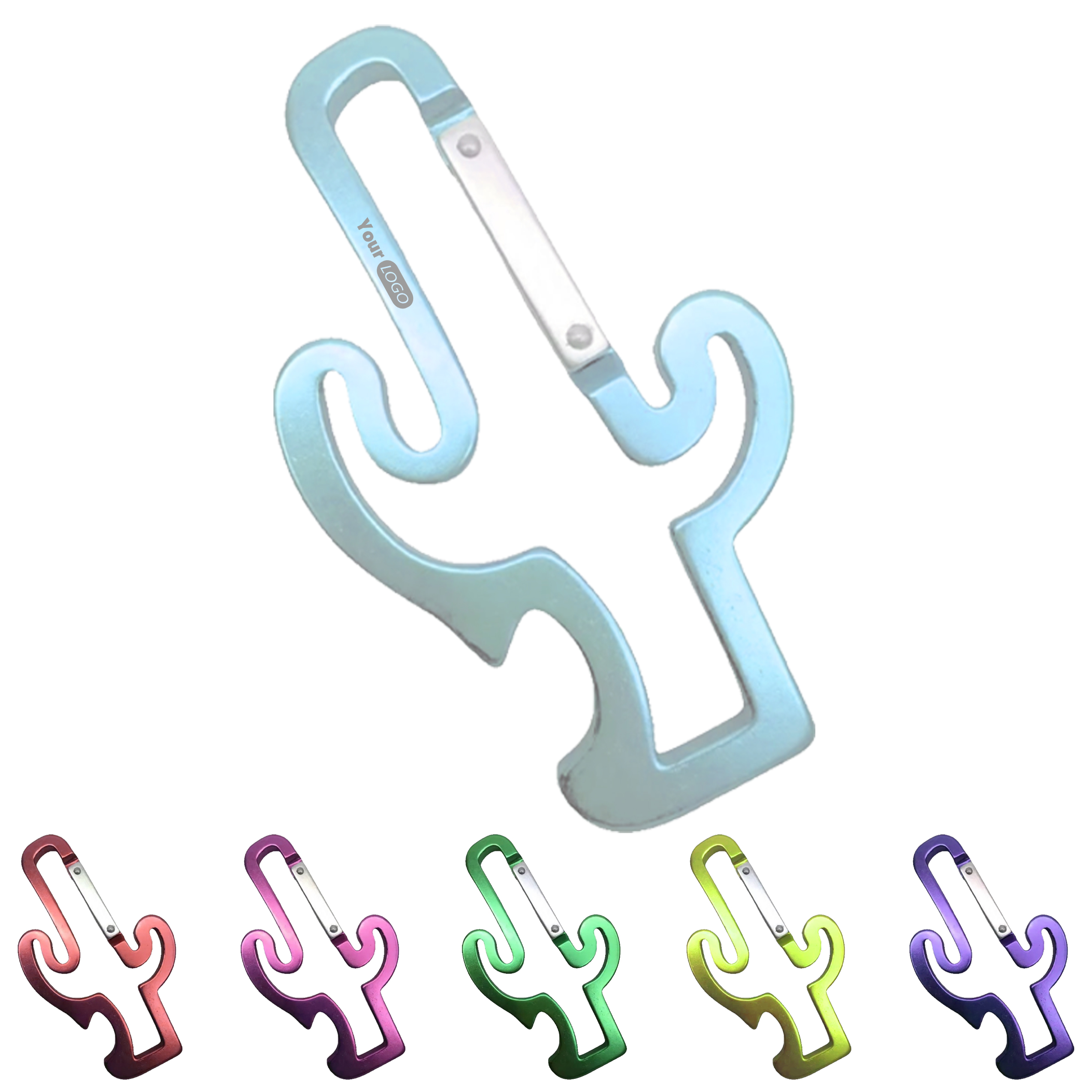 Steel Mexican Style Keychain Bottle Opener 3