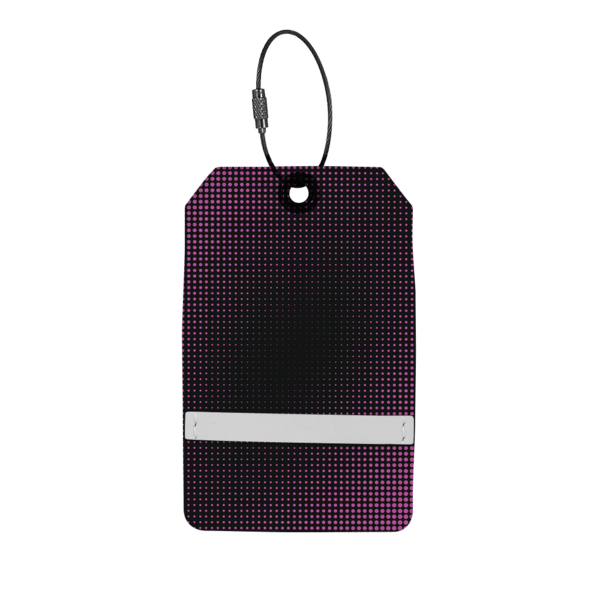 Pikes Dye-Sublimated Felt Luggage Tag 3
