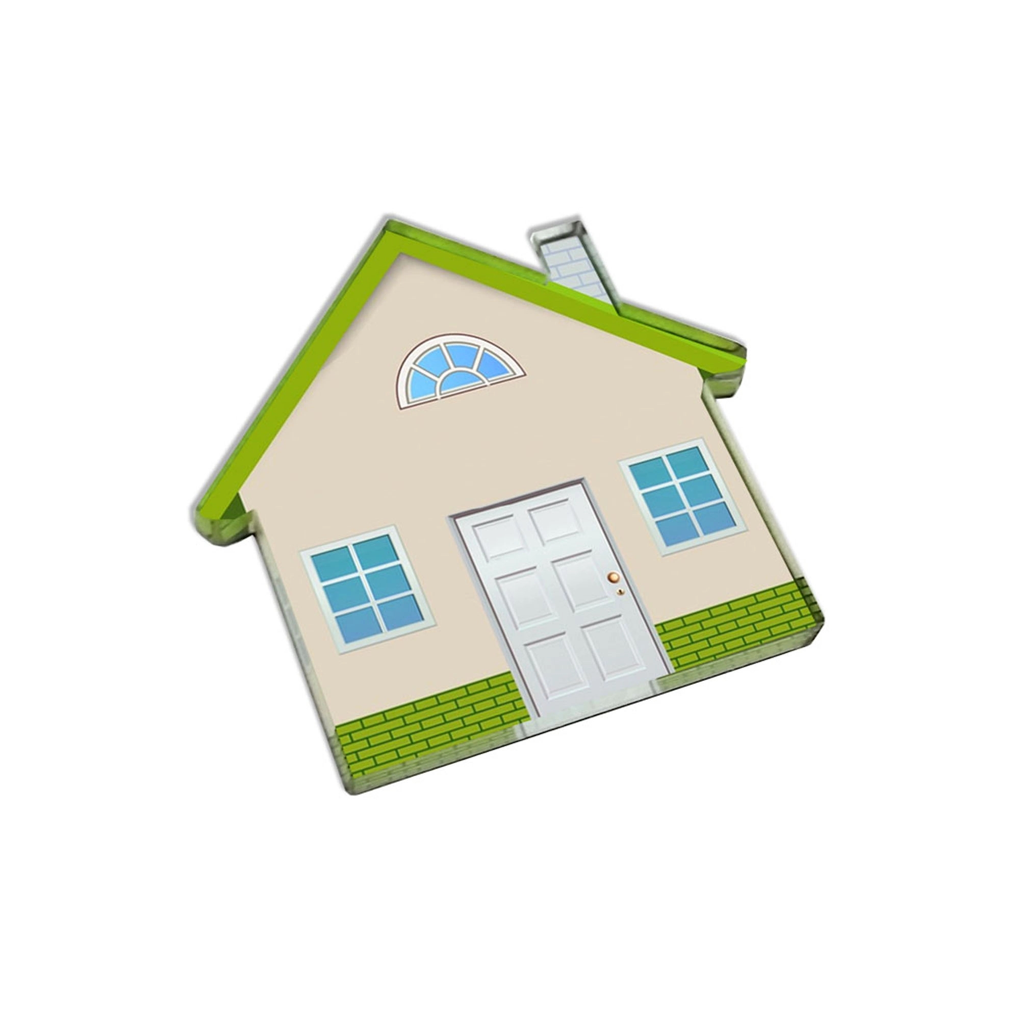 1/4" Acrylic House Magnet 1