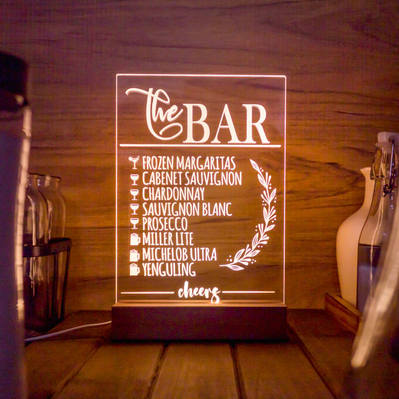 Custom LED Acrylic Light Stands 23