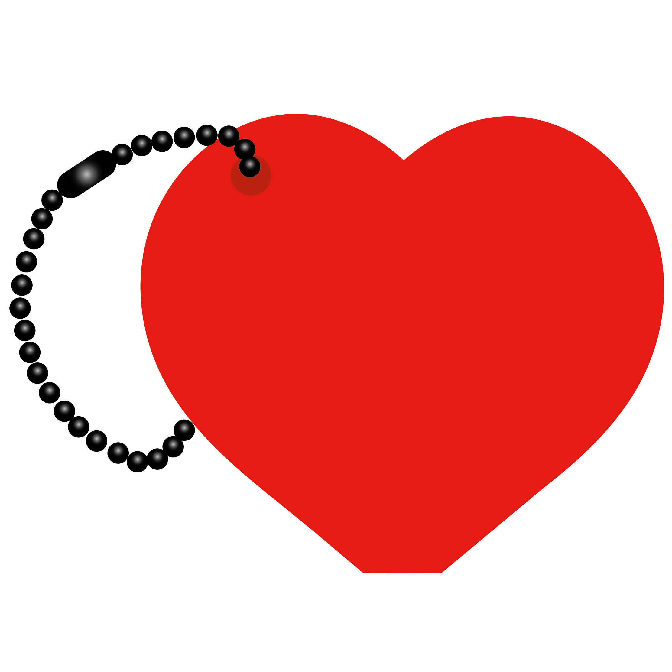 Heart Key Tag 14