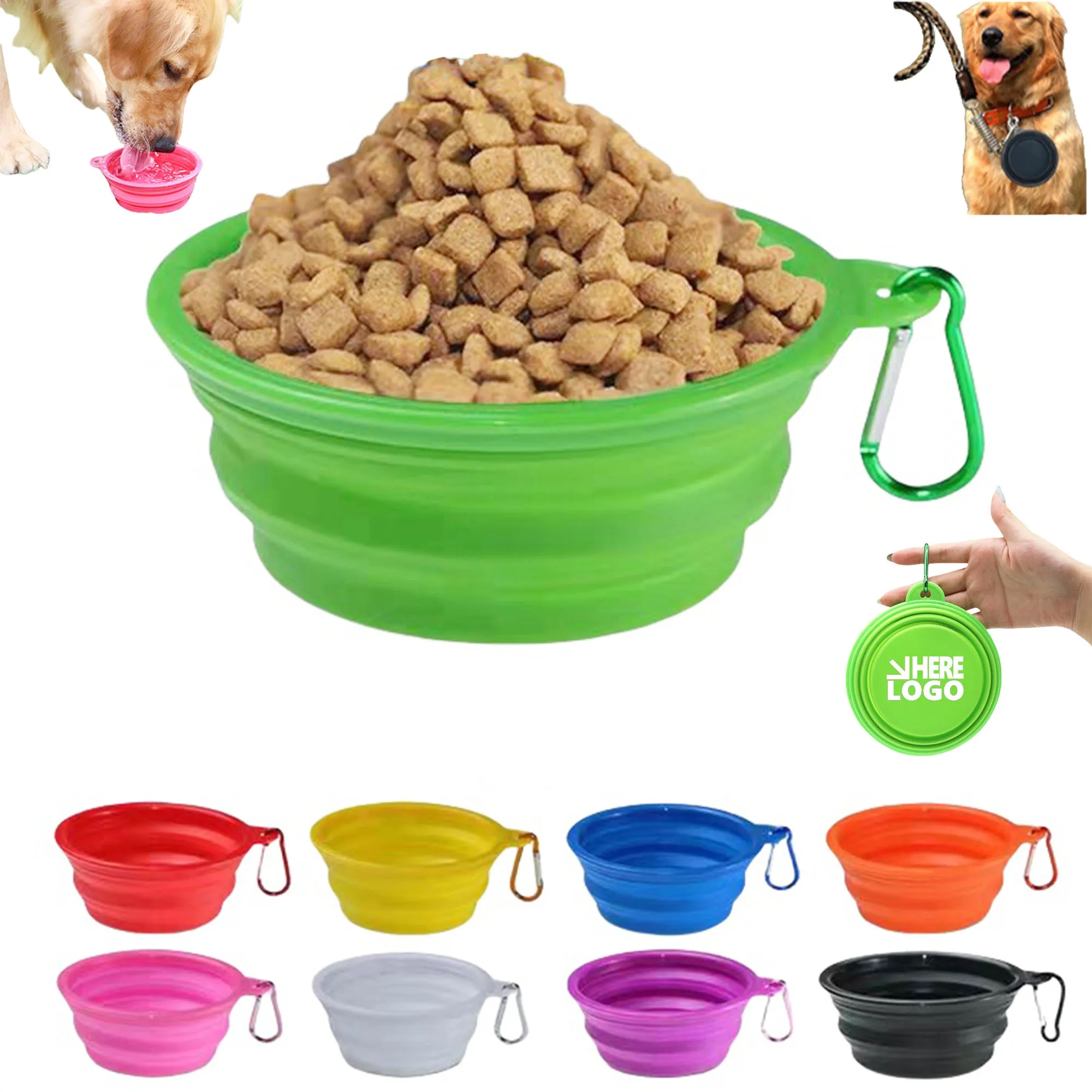 Pack Pet Bowl With Clip 2